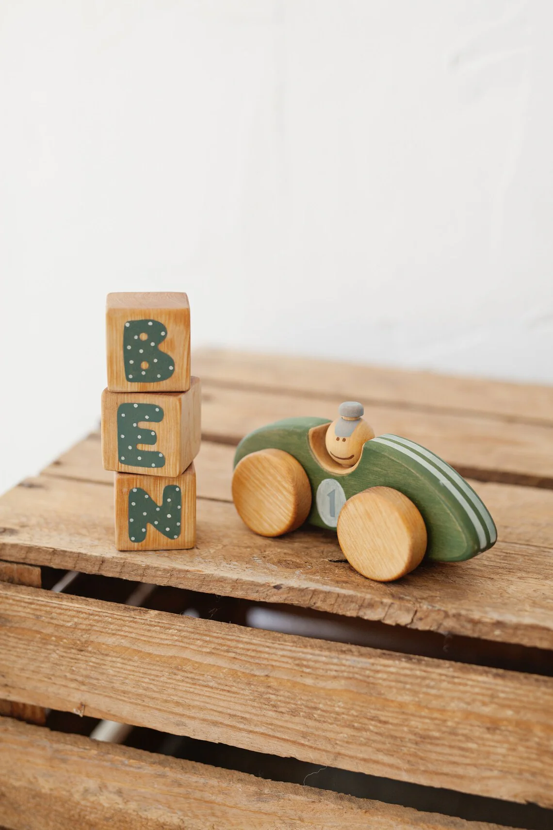 Wooden Name Block for Kids