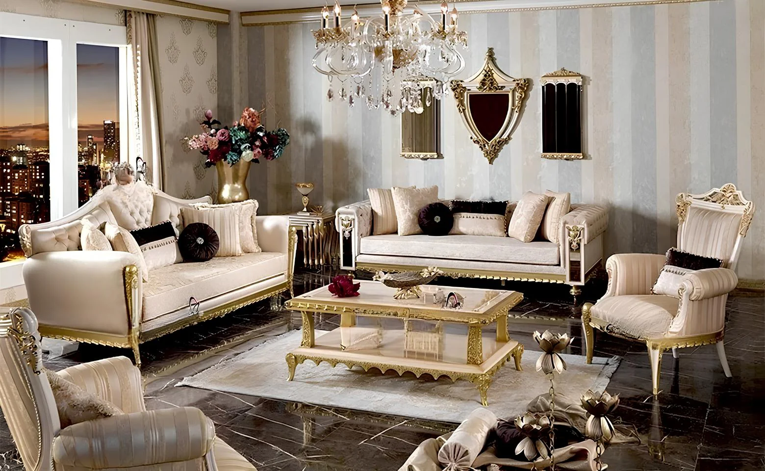 Luxury Sofa Set