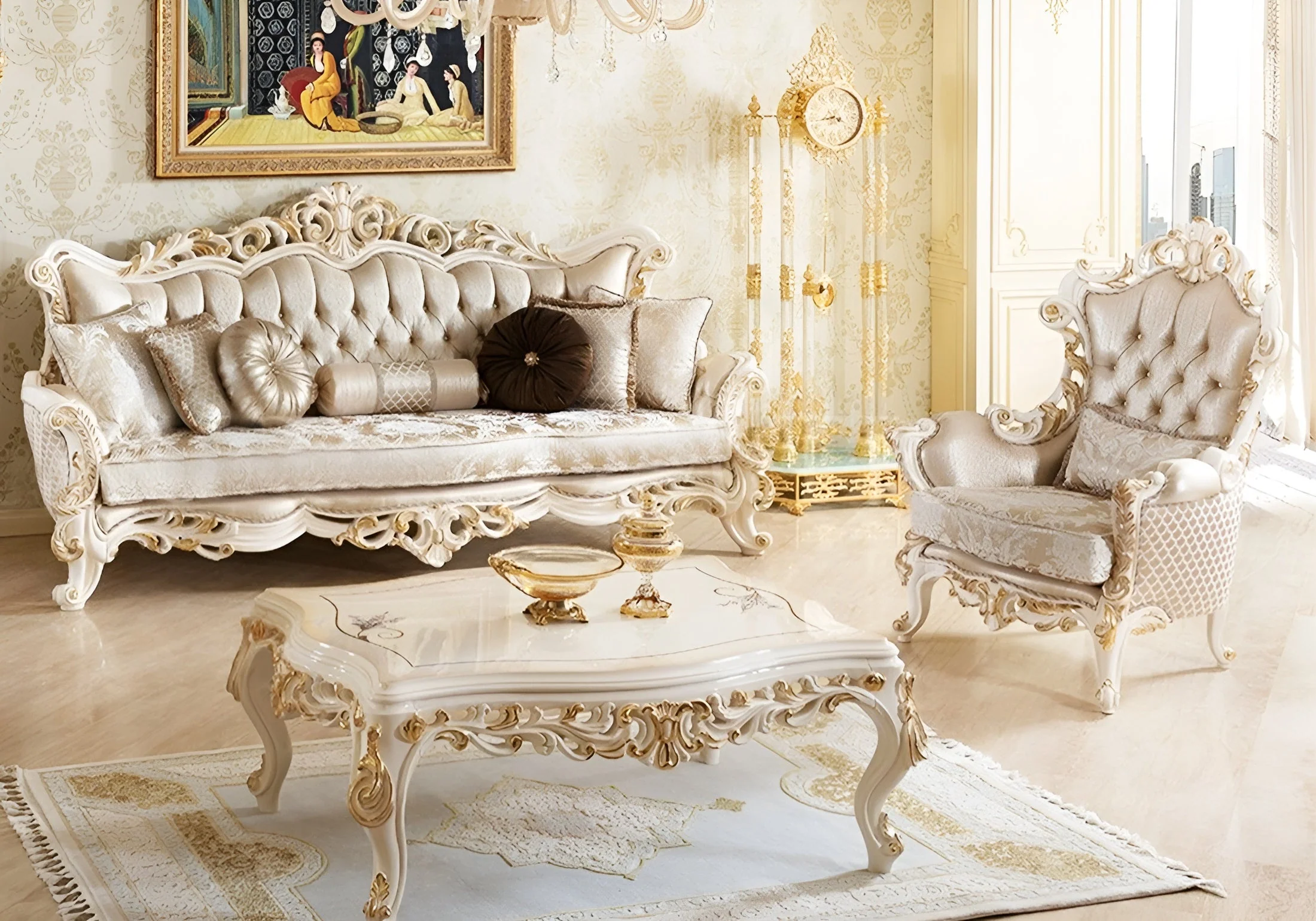 Luxury Sofa Set