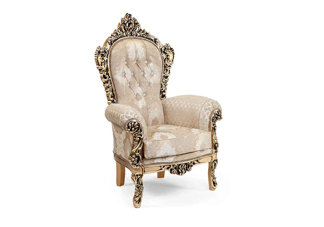 The Luxe Settee – Handcrafted Sofa-Style Chair